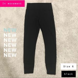 NWOT Lululemon In Movement Leggings 25” Everlux